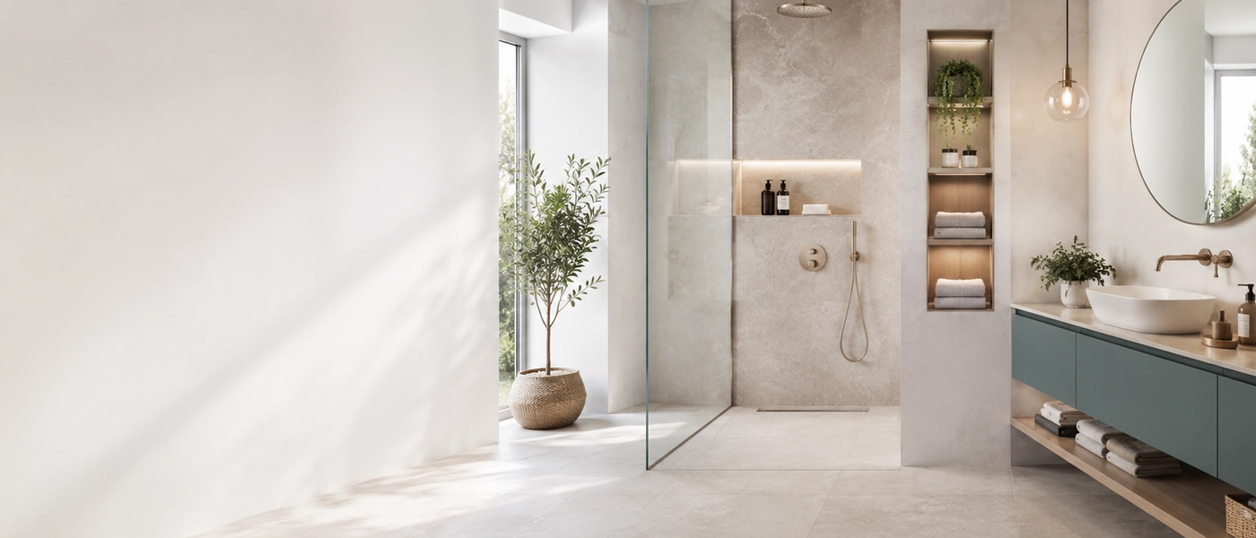 Badumbau, Badsanierung und Dusche einbauen in Berlin
