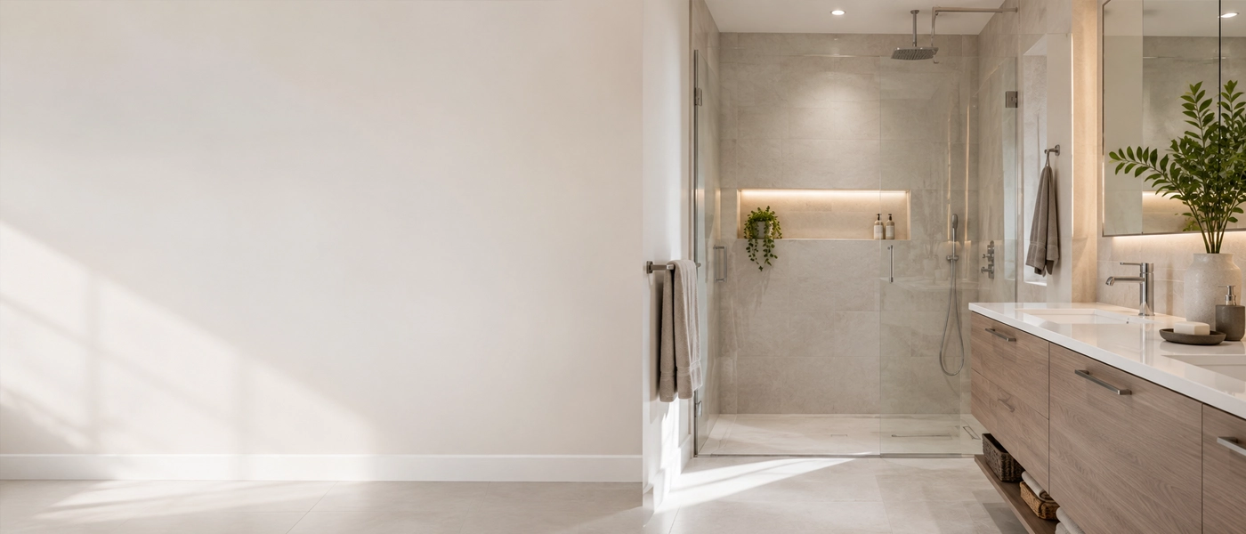 Badumbau, Badsanierung und Dusche einbauen in Berlin